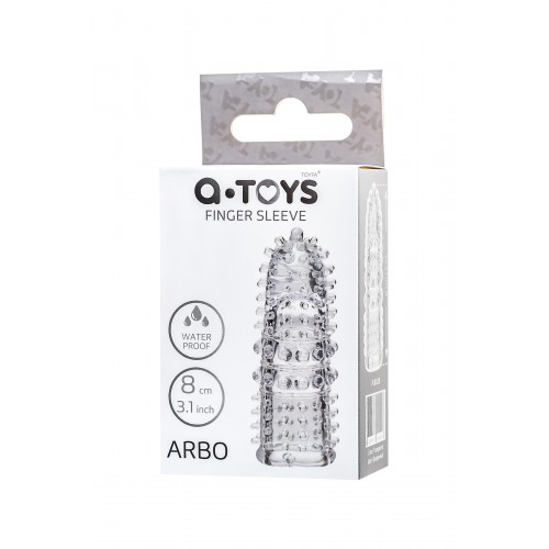 Насадка на палец A-Toys Arbo, ТРЕ, прозрачный, 8 см