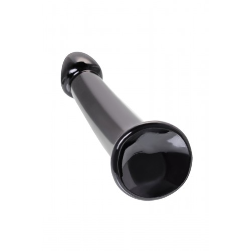 Нереалистичный фаллоимитатор Jelly Dildo L Toyfa Basic, TPE, черный, 20 см