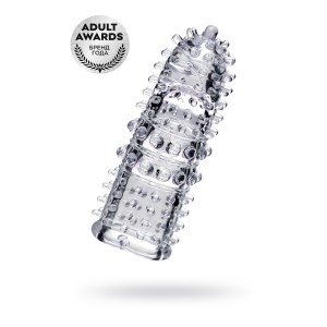 Насадка на палец A-Toys Arbo, ТРЕ, прозрачный, 8 см (иной угол)