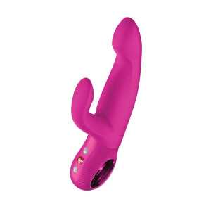 Пульсатор кролик Fun Factory Bi Stronic Immerse, силикон, малиновый, 22,4 см см