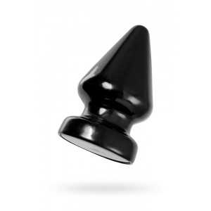 Анальная втулка TOYFA POPO Pleasure Draco β, PVC, черная, 21 см, Ø 11,5 см