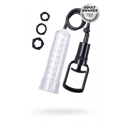 Помпа для пениса TOYFA A-Toys,TPE, Прозрачный, 23,5 см