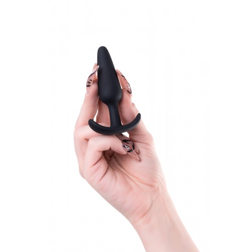 Набор анальных втулок TOYFA POPO Pleasure Eridani, силикон, черный, 3 шт.