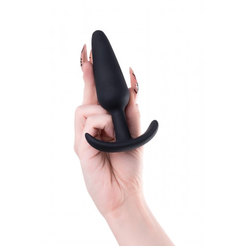 Набор анальных втулок TOYFA POPO Pleasure Eridani, силикон, черный, 3 шт.