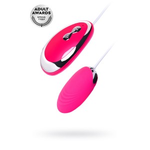 Виброяйцо TOYFA A-Toys  , Силикон, Розовый, 6,5 см (иной угол)