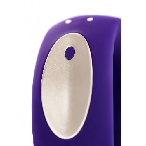 Многофункциональный стимулятор для пар Satisfyer Partner Toy REMOTE, силикон, фиолетовый, 18 см.