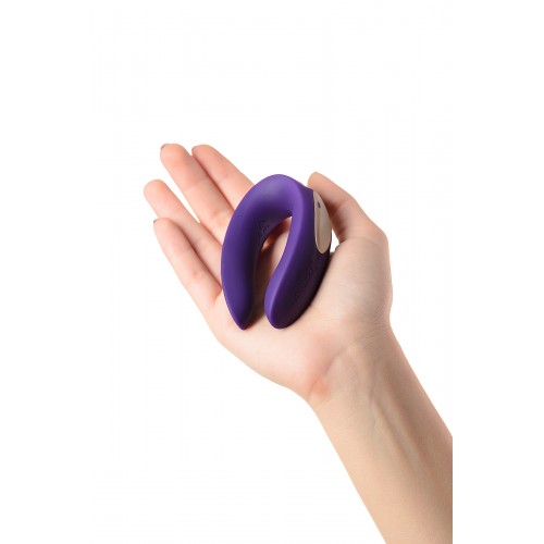 Многофункциональный стимулятор для пар Satisfyer Partner Toy REMOTE, силикон, фиолетовый, 18 см.