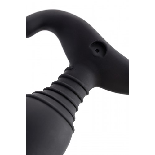 Анальная втулка LOVENSE Hush (S), силикон, черная, 12,1 см