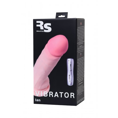 Реалистичный вибратор TOYFA RealStick Elite Ian, TPR, телесный, 20 см