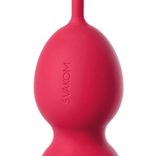 Набор вагинальных шариков Svakom Nova, Силикон, Сливово-красный