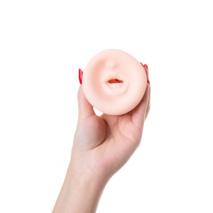 Насадка на помпу Sexus Men LITTLE MOUTH, TPE, телесный, 7,5 см (иной угол)