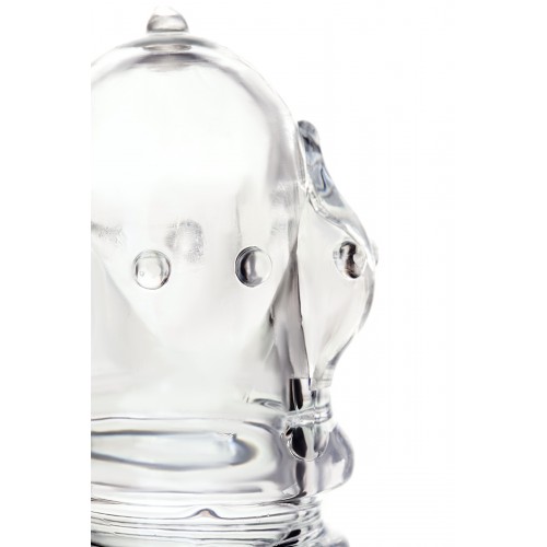 Насадка на пенис TOYFA A-Toys  , TPR, Прозрачный, 15,3 см с шариками