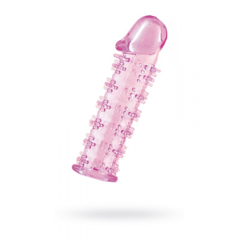 Насадка A-Toys by TOYFA, TPE, розовый, 12,5 см