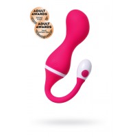 Виброшарики с подогревом JOS VIKI, силикон, розовый, ø3,5 см