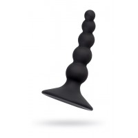 Анальная втулка POPO Pleasure by TOYFA Bootes, силикон, черная, 10 см, Ø 2,5 см