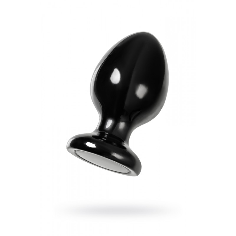 Анальная втулка TOYFA POPO Pleasure Cetus α, PVC, черная, 11,5 см, Ø 6,2 см