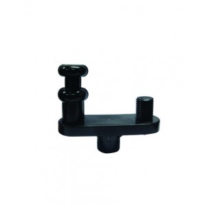 Переходник для сменных насадок, Diva, ABS пластик, черный,10 см (иной угол)