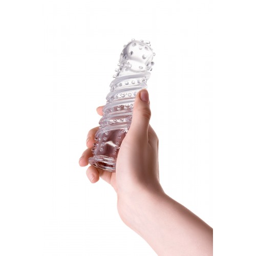 Насадка на пенис TOYFA A-Toys  , TPR, Прозрачный, 15,3 см