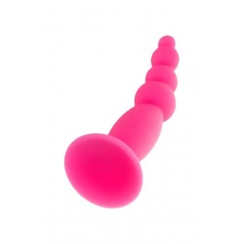 Анальая втулка A-Toys by TOYFA Hild, силикон, розовый, 11 см