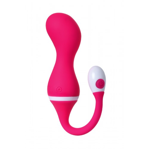 Виброшарики с подогревом JOS VIKI, силикон, розовый, ø3,5 см