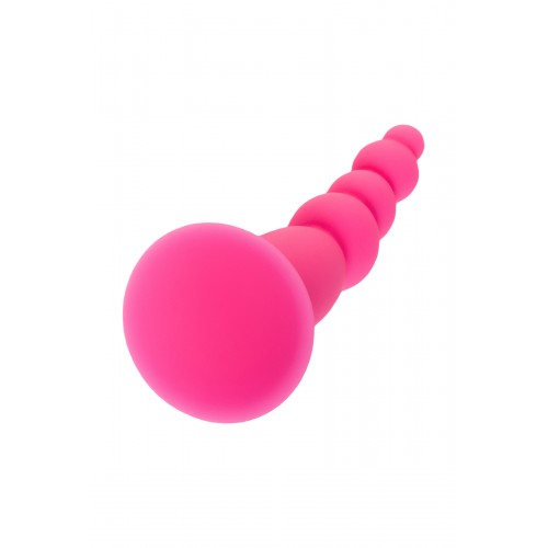 Анальая втулка A-Toys by TOYFA Hild, силикон, розовый, 11 см
