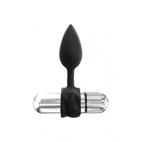Набор анальных плагов Bathmate Anal Training Plugs VIBE, силикон, чёрный