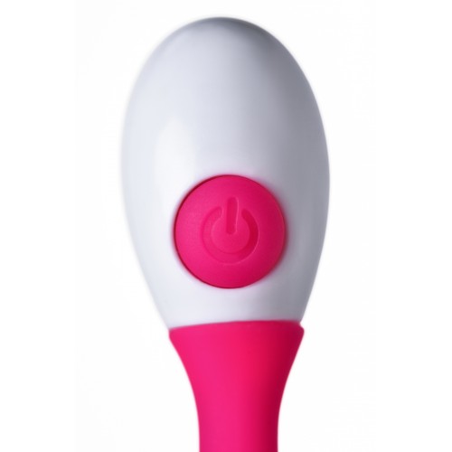 Виброшарики с подогревом JOS VIKI, силикон, розовый, ø3,5 см