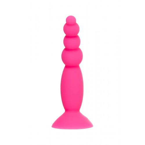 Анальая втулка A-Toys by TOYFA Hild, силикон, розовый, 11 см