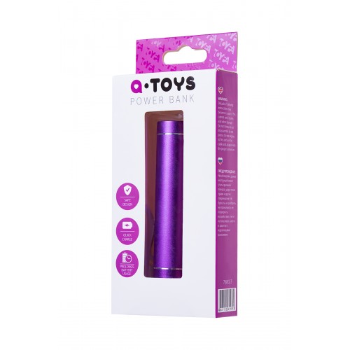 Портативное зарядное устройство TOYFA A-toys, 2400 mAh, microUSB