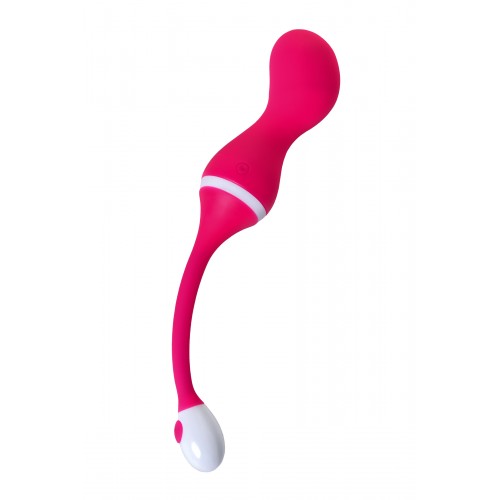 Виброшарики с подогревом JOS VIKI, силикон, розовый, ø3,5 см