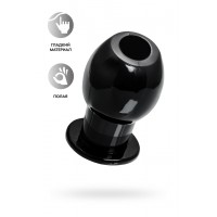 Анальная втулка TOYFA Basic S, TPE, чёрная, 6 см