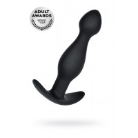 Анальная пробка A-Toys by TOYFA размера S, cиликон, черная, 11,5 см, Ø 2,8 см