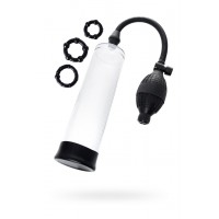 Механическая помпа Sexus Men Erection Bjorn, ABS-пластик, черная, 55 см