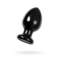 Анальная втулка TOYFA POPO Pleasure Cetus β, PVC, черная, 13 см, Ø 6,8 см