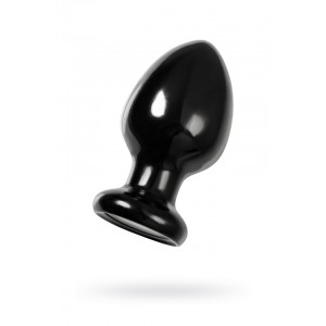 Анальная втулка TOYFA POPO Pleasure Cetus β, PVC, черная, 13 см, Ø 6,8 см