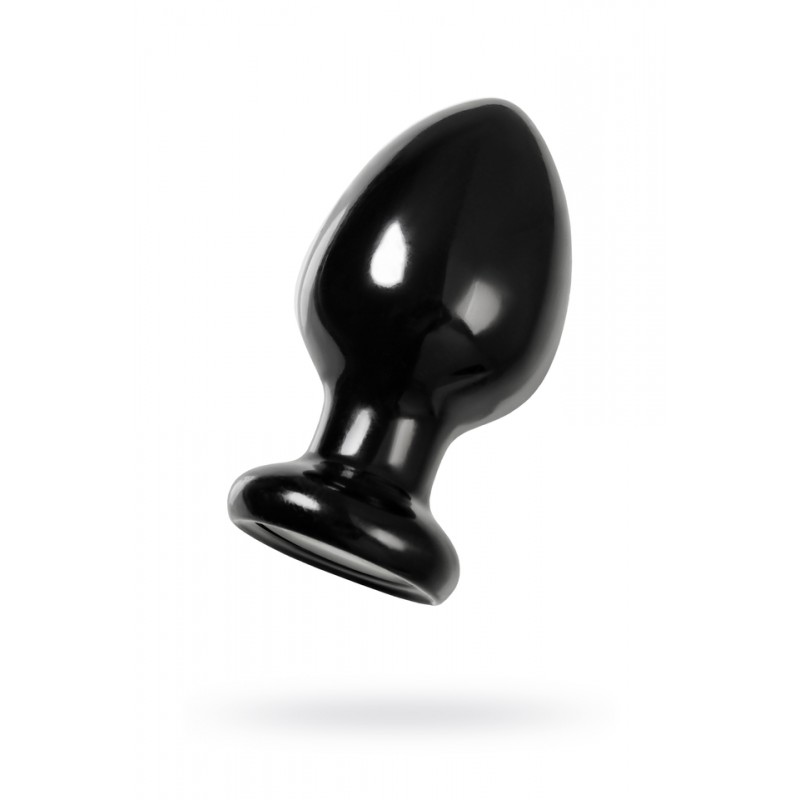 Анальная втулка TOYFA POPO Pleasure Cetus β, PVC, черная, 13 см, Ø 6,8 см