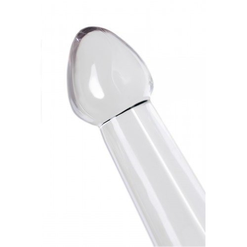 Нереалистичный фаллоимитатор Jelly Dildo XL Toyfa Basic, TPE, прозрачный, 22 см