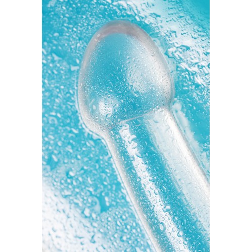 Нереалистичный фаллоимитатор Jelly Dildo XL Toyfa Basic, TPE, прозрачный, 22 см
