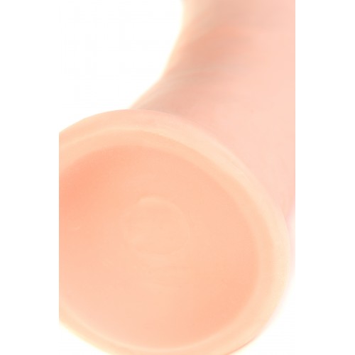 Реалистичный вибратор RealStick Elite Jastin, TPR, телесный, 21 см