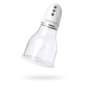 Вакуумная помпа для груди Erotist, ABS пластик, 22 см (иной угол)