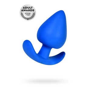 Анальная пробка A-Toys by TOYFA Nosh, силикон, синяя, 8,3 см Анальная пробка A-Toys by TOYFA Nosh, силикон, синяя, 8,3 см (иной угол)