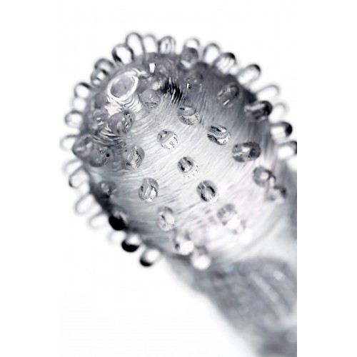 Насадка на палец A-Toys Hicks, TPE, прозрачный 8,5 см