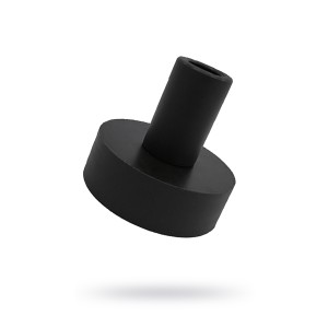 Адаптер-Fleshlight LoveMachines, ABS пластик, серебряный, 6 см (иной угол)