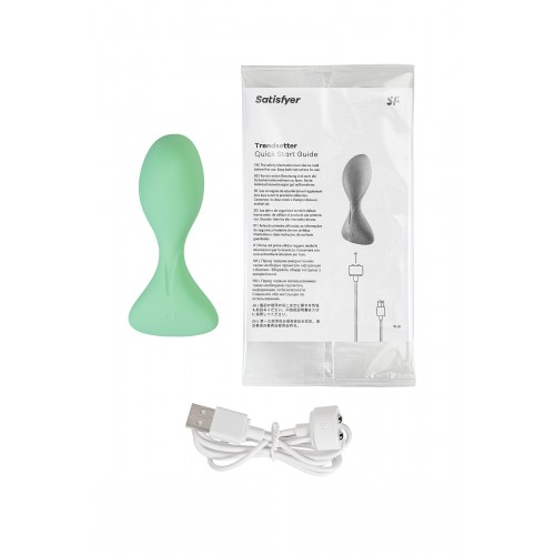 Анальная втулка Satisfyer Trendsetter, зеленая