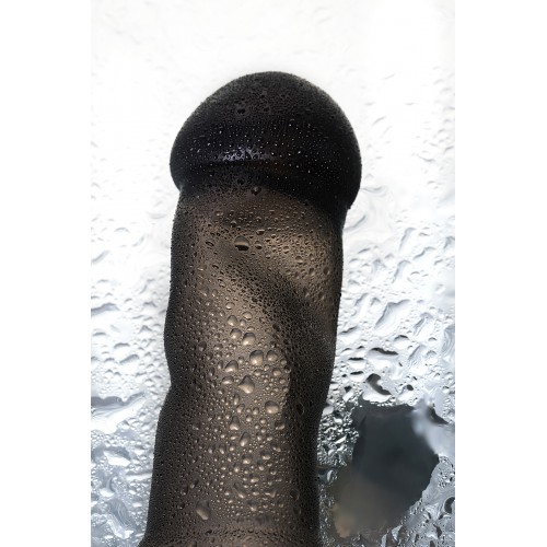 Насадка ToyFa XLover, для увеличения размера с вибрацией,TPE, черная прозрачная, 19,4 см