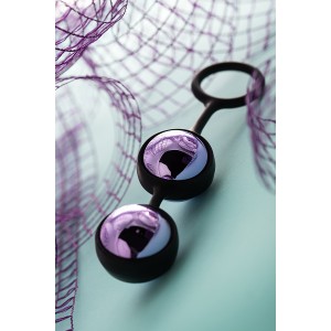 Вагинальные шарики TOYFA A-Toys, ABS пластик, Фиолетовый, Ø 3,1 см (иной угол)