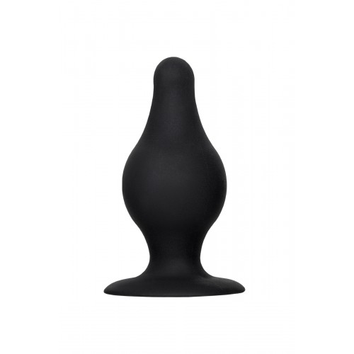 Анальная втулка Erotist Spade M, сайлекспан, чёрный, 10 см