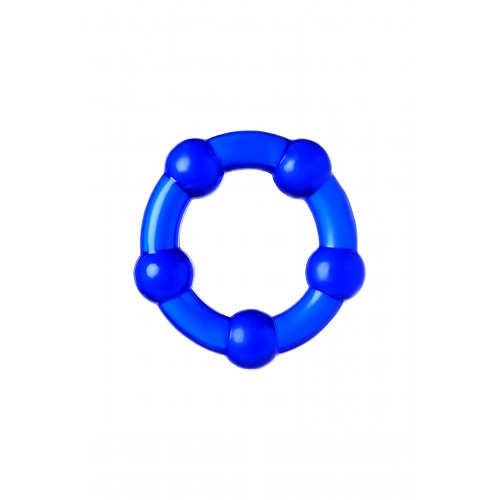 Набор колец TOYFA A-toys, TPE, Синий, Ø 3,5/3/2 см
