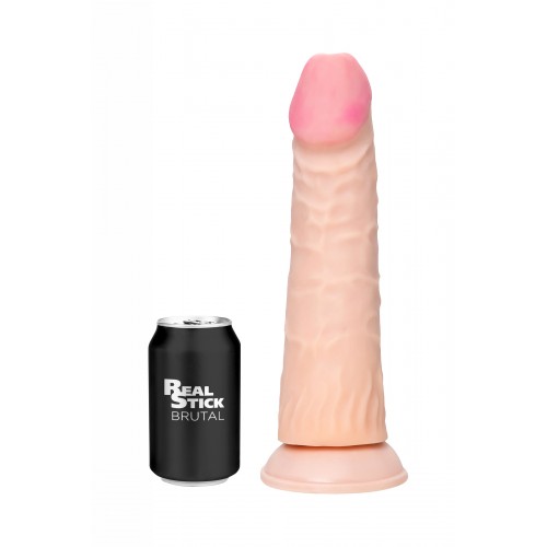 Фаллоимитатор TOYFA RealStick Brutal Titan, neoskin, телесный, 30 см