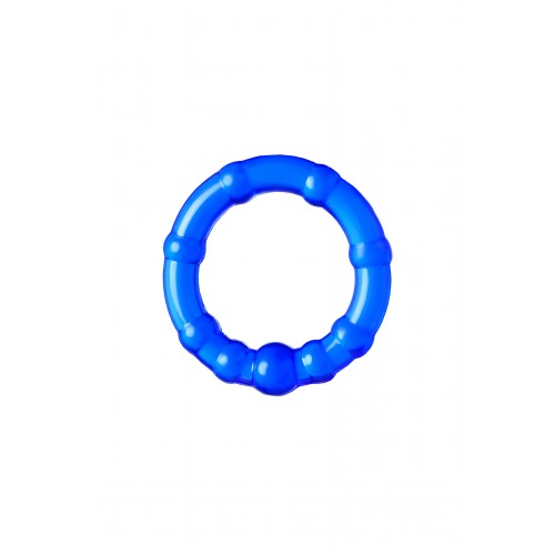 Набор колец TOYFA A-toys, TPE, Синий, Ø 3,5/3/2 см